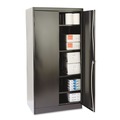 Office Filing Cabinets & Shelves | Tennsco 1480-BLK 36 in. x 24 in. x 72 in. Unassembled High Standard Cabinet - Black image number 0