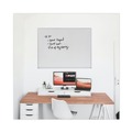White Boards | Universal UNV43624 48 in. x 36 in. Melamine Dry Erase Board with Aluminum Frame - White Surface image number 4