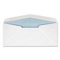Envelopes & Mailers | Quality Park QUA21412 4.13 in. x 9.5 in. #10, Bankers Flap, Gummed Closure, Window Envelope - White (500/Box) image number 3