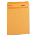 Envelopes & Mailers | Universal UNV35291 9.5 in. x 12.5 in. #12-1/2 Square Flap Self-Stick Open-End Catalog Envelopes - Brown Kraft (250/Box) image number 0