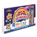 Pencils | Cra-Z-Art 740171 No. 2 Pencils Motivational Classpack - Black Lead/Assorted Barrels (250/Set) image number 1