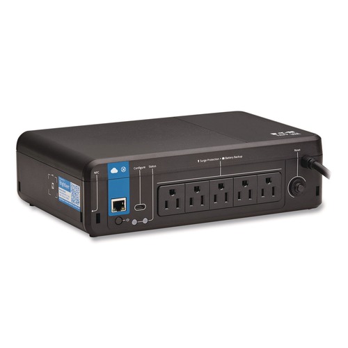 Office Electronics & Batteries | Tripp Lite BC850RNC Standby Cloud-Connected UPS with Remote Monitoring 5 Outlets 850 VA 190 J image number 0