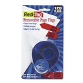 Page Flags | Redi-Tag B81024 Sign Here Arrow Message Page Flags in Dispenser - Red (120/Pack) image number 0