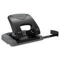 Staple Punches | Swingline A7074135 SmartTouch 9/32 in. Holes 20-Sheet Two-Hole Punch - Black/Gray image number 4