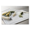 Just Launched | Rubbermaid Commercial FG330600CLR 5 Gallon 26 in. x 18 in. x 3.5 in. Food/Tote Boxes - Clear image number 3