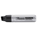 Permanent Markers | Sharpie 44001A Broad Chisel Tip Magnum Permanent Marker - Black (12/Carton) image number 4