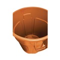 Trash & Waste Bins | Rubbermaid Commercial 2119308 Brute 32 gal Resin Container - Round Orange image number 2