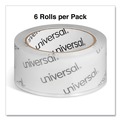 Back to School Sale | Universal UNV33102 1.88 in. x 54.6 yd Moving and Storage Packing Tape - Clear (6/Pack) image number 3