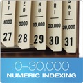 File Folders | Pendaflex 40652 General Purpose 31-Divider Indexed Sorter - Letter Size/Brown Frame image number 2
