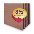 File Folders | Smead 73224 3.5 in. Expansion Drop Front File Pockets - Letter Size/Redrope (25/Box) image number 7