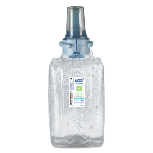 Hand Sanitizers | PURELL 8803-03 1200 mL Fragrance-Free Green Certified Advanced Refreshing Gel Hand Sanitizer for ADX-12 image number 0