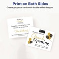 Mailing, Packing & Shipping | Avery 05389 4 in. x 6 in. 80 lbs. Printable Postcards - Matte White (50/Box) image number 3