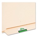 File Folders | Smead 67374 1 x 1.25 Numerical End Tab File Folder 4 Labels - White (1-Roll) image number 1