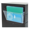 Just Launched | Deflecto 73101 13 in. x 4 in. x 7 in. Magnetic DocuPocket Wall File - Letter Size, Clear image number 2