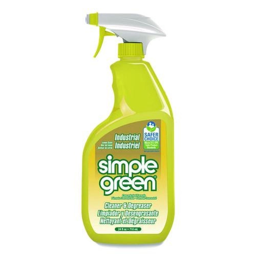 All-Purpose Cleaners | Simple Green 3010001214002 24 oz. Industrial Cleaner and Degreaser Concentrate Spray - Lemon Scent (12/Carton) image number 0