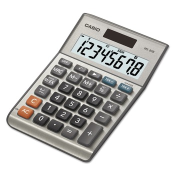 CALCULATORS | Casio MS-80B 8-Digit LCD MS-80B Tax and Currency Calculator