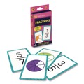 Flash Cards | Carson-Dellosa 0769677339 Fractions Flash Cards, 3.25 x 5.25, Assorted Colors, 54 Cards image number 0