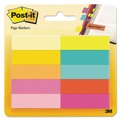 Page Flags | Post-it 670-10AB Page Flag Markers - Assorted Bright Colors (500/Pack) image number 0