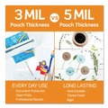 Labels | Scotch TP5851-100 3.75 in. x 2.38 in. 5 mil Laminating Pouches - Gloss Clear (100/Pack) image number 1