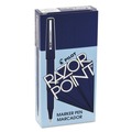 Pens | Pilot 11004 Razor Point Extra-Fine 0.3 mm Porous Point Pen - Blue Ink/Blue Barrel (1-Dozen) image number 0