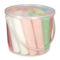 Arts & Crafts Supplies | Cra-Z-Art 108076 12.63 in. Washable Sidewalk Jumbo Chalk in Storage Bucket with Lid and Handle - Assorted Colors (20/Pack) image number 4