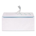 Envelopes & Mailers | Quality Park QUA69122B Redi-Strip 4.13 x 9.5 Commercial Flap Security Tinted Envelope - White (1,000/Carton) image number 1