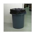 Trash & Waste Bins | Boardwalk V8046EKKR01 45 Gallon 19 microns 40 in. x 46 in. High-Density Can Liners - Black (25 Bag/Roll, 6 Roll/Carton) image number 6