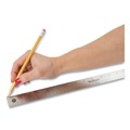 Office & Office Supplies | Westcott 10417 18 in. Long Standard/Metric Stainless Steel Office Ruler With Non Slip Cork Base image number 4