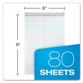 Notebooks & Pads | Ampad 25-774 6 in. x 9 in. Sheets Gregg Rule Steno Pads - Tan Cover/White Sheets image number 1