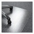 Office Chair Mats | Floortex ER1115227ER Cleartex Ultimat 60 in. W x 48 in. L Polycarbonate Chair Mat for High Pile Carpets - Clear image number 3