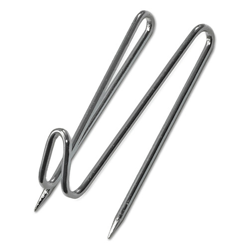 Wall Racks & Hooks | Advantus 75370 Panel Wall Wire Hooks - Silver (25 Hooks/Pack) image number 0