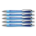 Back to School Sale | Schneider 132503 Slider Rave XB Extra-Bold 1.4 millimeter Retractable Ballpoint Pen - Blue Ink/Blue/Light Blue Barrel image number 4