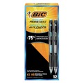 Pencils | BIC MV7PR11 BLK 0.7 mm HB No. 2 Break-Resistant Mechanical Pencils with Erasers - Black Lead/Assorted Barrel Colors (1-Dozen) image number 0
