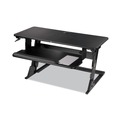 Office Desks & Workstations | 3M SD60B 35.4 in. x 22.2 in. x 6.2 in. to 20 in. Precision Standing Desk - Black image number 1