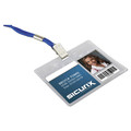 Label & Badge Holders | SICURIX BAU67830 Sicurix 4 in. x 3 in. Vinyl Badge Holder - Clear (50/Pack) image number 4