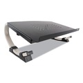 Office Electronics & Batteries | Allsop 30498 15 in. x 11.5 in. x 6 in. Redmond Adjustable Curve Notebook Stand Supports 40 lbs. - Black/Silver image number 1