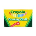 Arts & Crafts Supplies | Crayola 510403 3.19 in. x 0.38 in. Diameter Colored Drawing Chalk - Assorted Colors (12/Set) image number 1