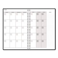 Notebooks & Pads | House of Doolittle 2121-52 Recycled Non-Dated Monthly/Weekly Cherry Blossoms Planner - Black/White Cover image number 2
