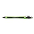 Pens | Schneider 190001 0.8 mm Xpress Fineliner Porous Point Stick Pen - Medium/Black Ink/Black/Green Barrel (10/Box) image number 5