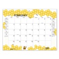 Bulletin Boards | House of Doolittle 156 22 in. x 17 in. 12-Month (Jan to Dec) 2026 Recycled Honeycomb Desk Pad Calendar - Honeycomb Artwork image number 2