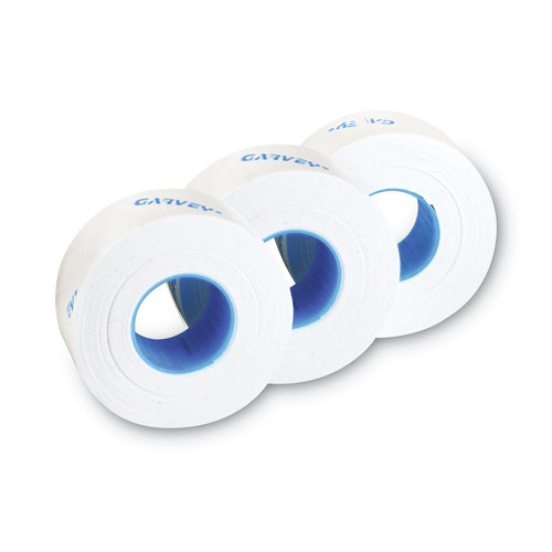 Stamps & Stamp Supplies | Garvey 090944 0.44 in. x 0.81 in. 1-Line Pricemarker Labels - White (3 Rolls/Box) image number 0