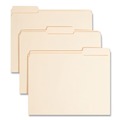 File Folders | Smead 14534 1/3-Cut Tabs Assorted 0.75 in. Expansion 1 Fastener Letter Size Top Tab Fastener Folders - Manila Exterior (50/Box) image number 0