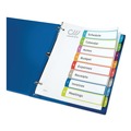 Dividers & Tabs | Avery 11841 1 - 8 Tab 11 in. x 8.5 in. Customizable TOC Ready Index Divider Set - Multicolor (1 Set) image number 2