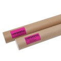 Labels | Avery 05974 2 in. x 4 in. High-Visibility Permanent Laser ID Labels - Neon Magenta (100/Box) image number 1