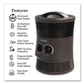 Heaters | Honeywell HHF360V 360 Surround 9 in. x 9 in. x 12 in. 1500 W Fan Forced Heater - Gray image number 3