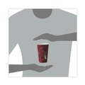 Just Launched | SOLO OF16BI-0041 16 oz. Paper Bistro Design Hot Drink Cups - Maroon (300/Carton) image number 4