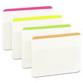 Page Flags | Post-it Tabs 686F-1BB 2 in. Wide 1/5-Cut Lined Tabs - Assorted Bright Colors (24/Pack) image number 1