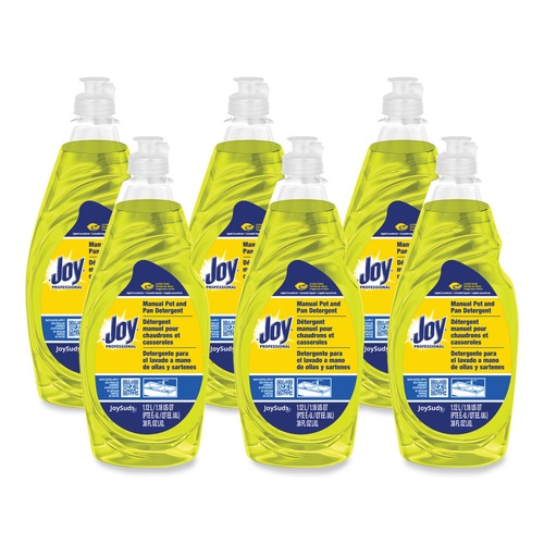 Dish Soaps | Joy 45114 38 oz. Bottle Dishwashing Liquid (8/Carton) image number 0