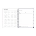 Notebooks & Pads | Blue Sky BLS100654 11 in. x 8.5 in. 12-Month (Jan-Dec 2026) Lindley Weekly/Monthly Planner - White/Blue/Green Cover image number 4