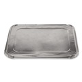  | Handi-Foil 2049-00-100 12.81 in. x 10.44 in. 25 Gauge Steam Pan Foil Lids Fits Half-Size Pan (100/Carton) image number 1